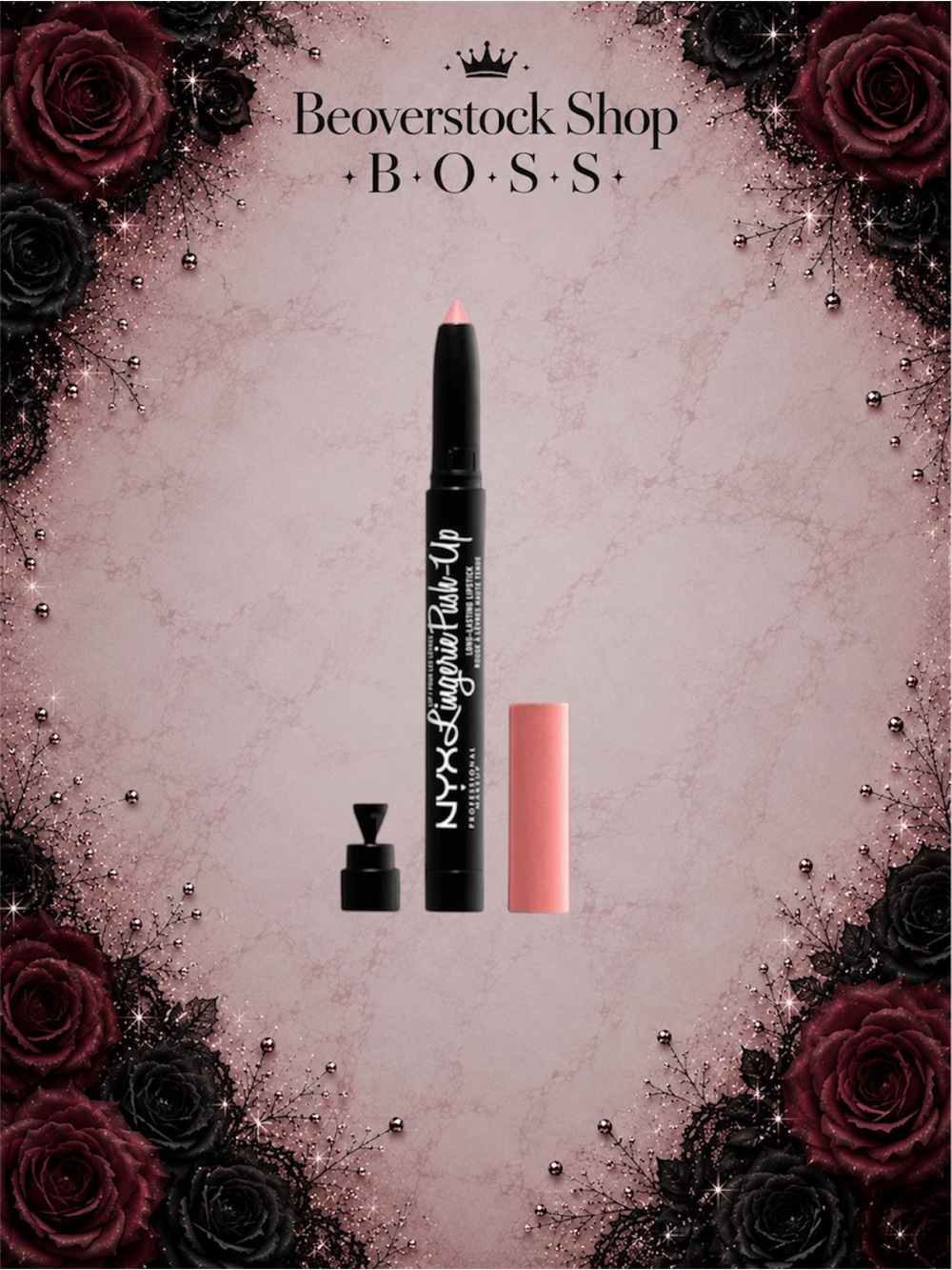 New NYX Professional Makeup Lip Lingerie Push-Up Long-Lasting Lipstick – Shade: